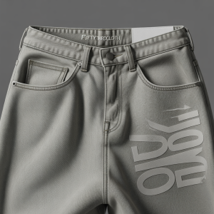 basic gray jeans