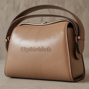 light brown purse